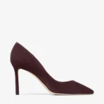 Jimmy Choo Romy 85 Chai Tonal Suede Pumps