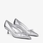 Jimmy Choo Scarlett 50 Black Jimmy Choo Lace Pumps